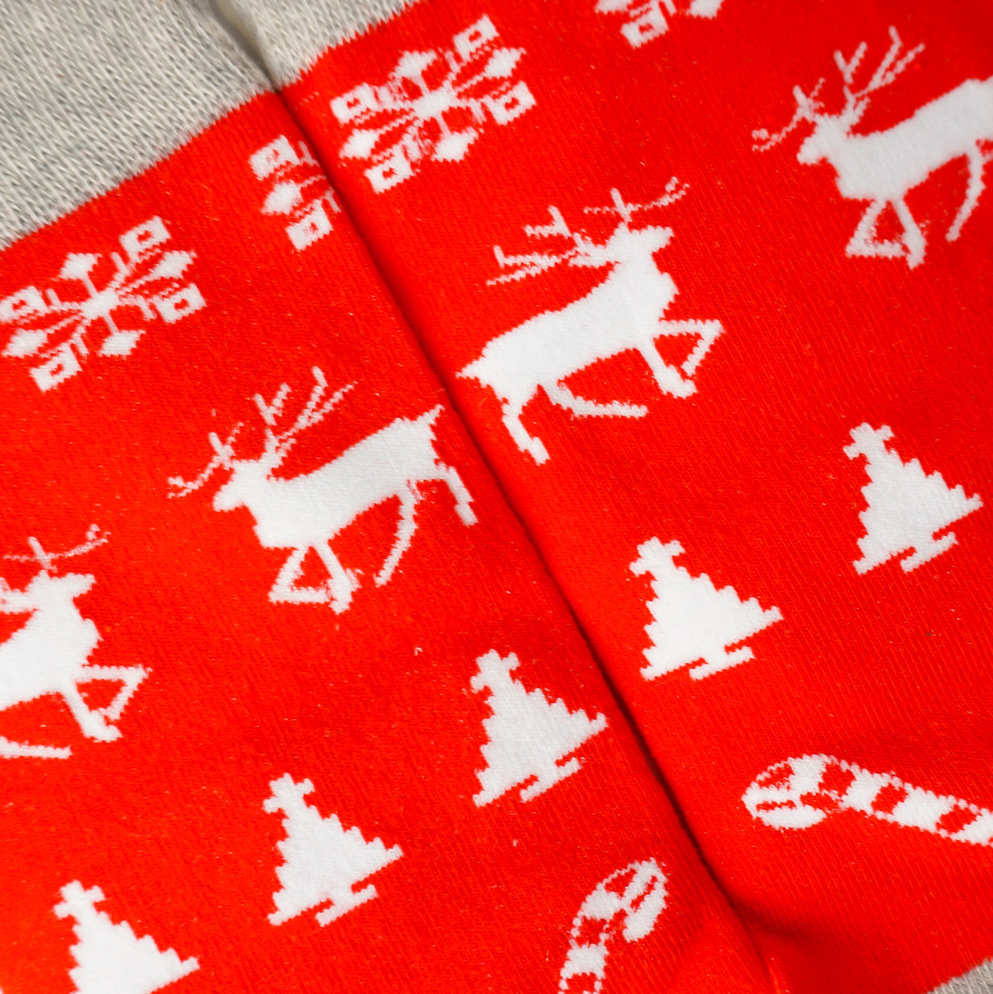 Nordic Christmas Pattern Socks