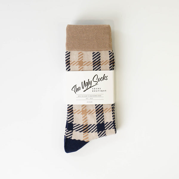 Scotland Tartan Pattern Socks