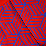 Dizzy Red Pattern Socks