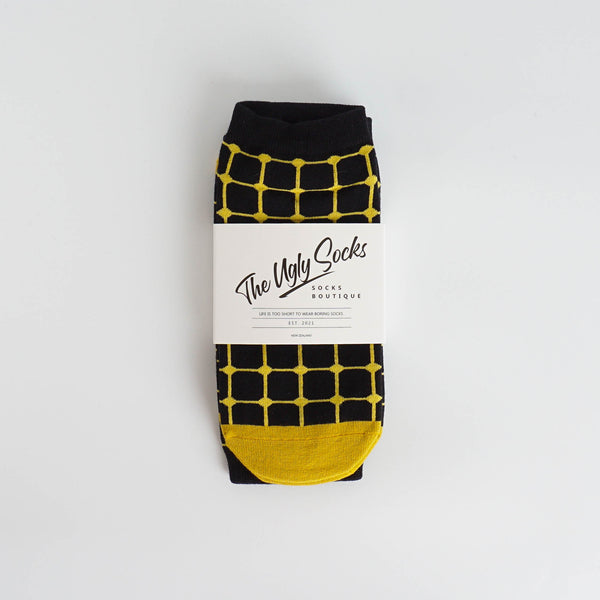 Honeycomb Abstract Ankle Socks