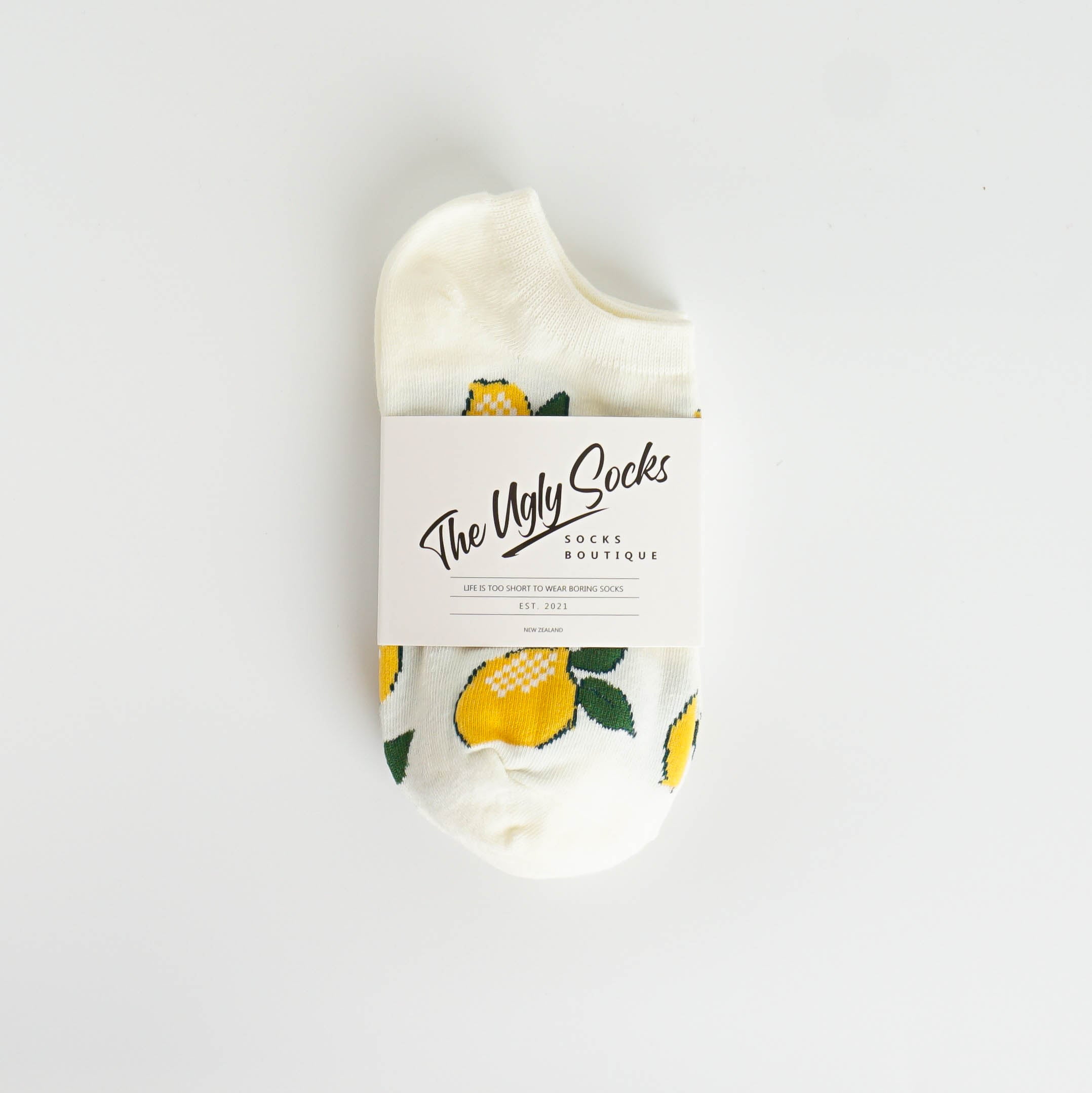 Lemon Ankle Socks