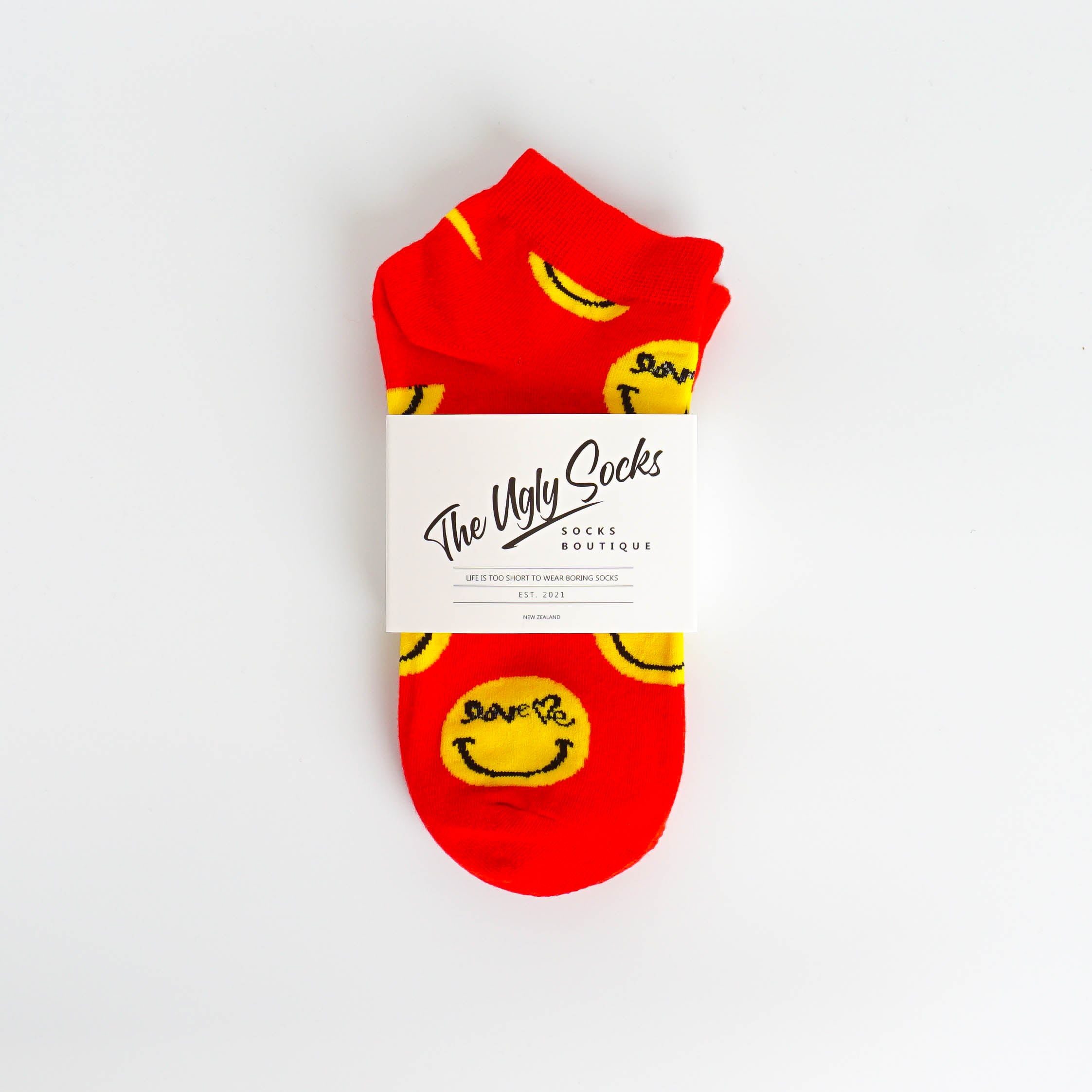 Smiley Ankle Socks