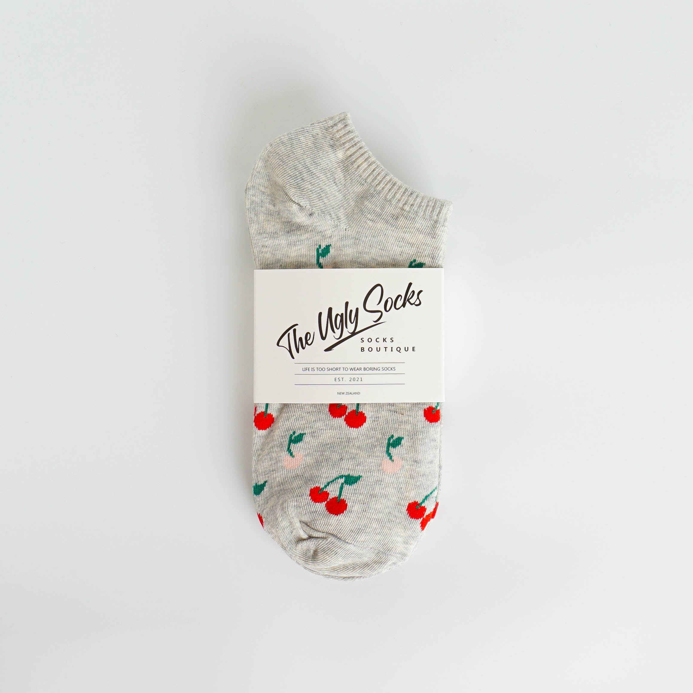 Cherries Ankle Socks