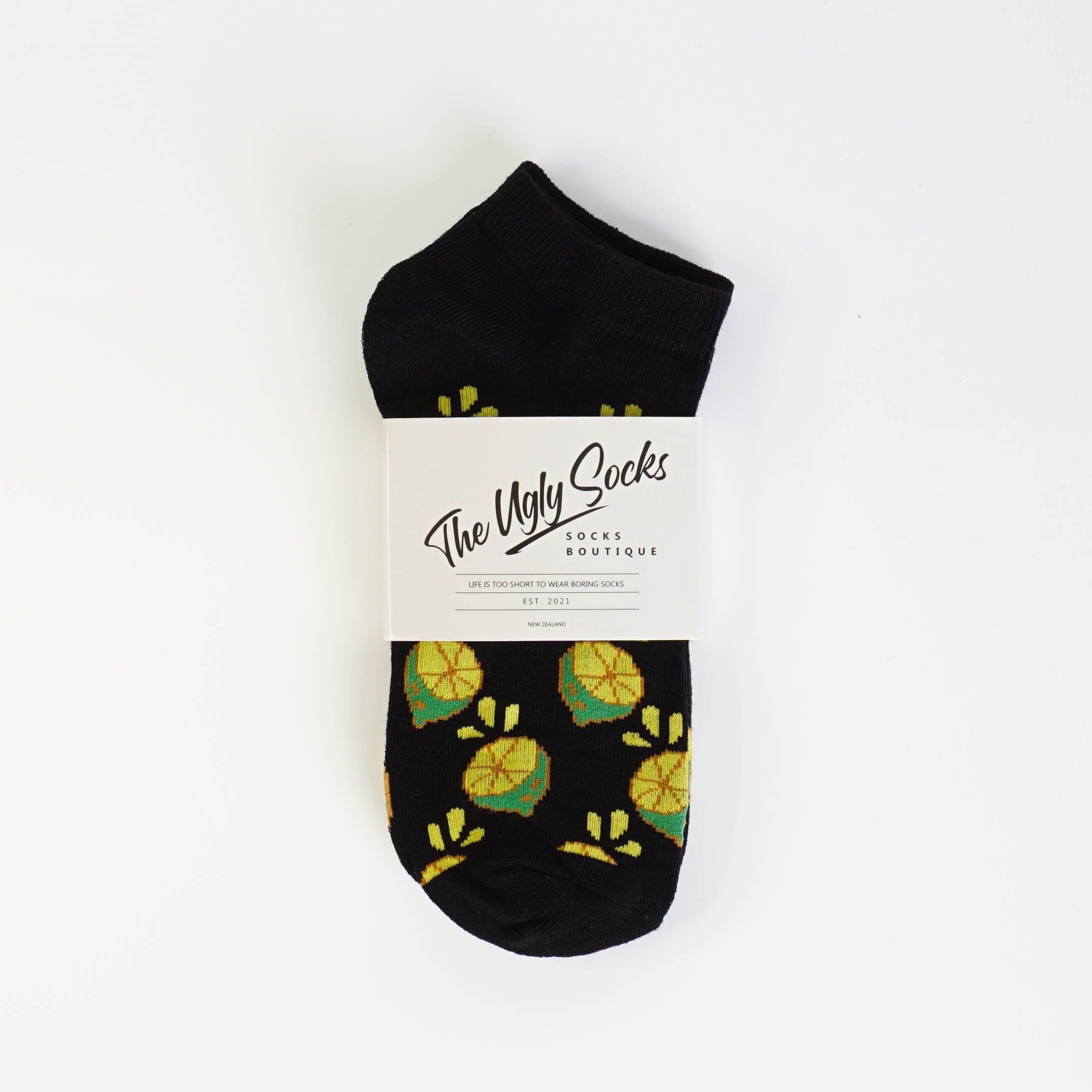Lemon Ankle Socks