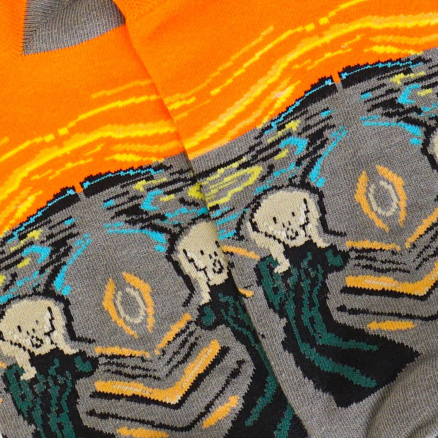 The Scream Ankle Socks