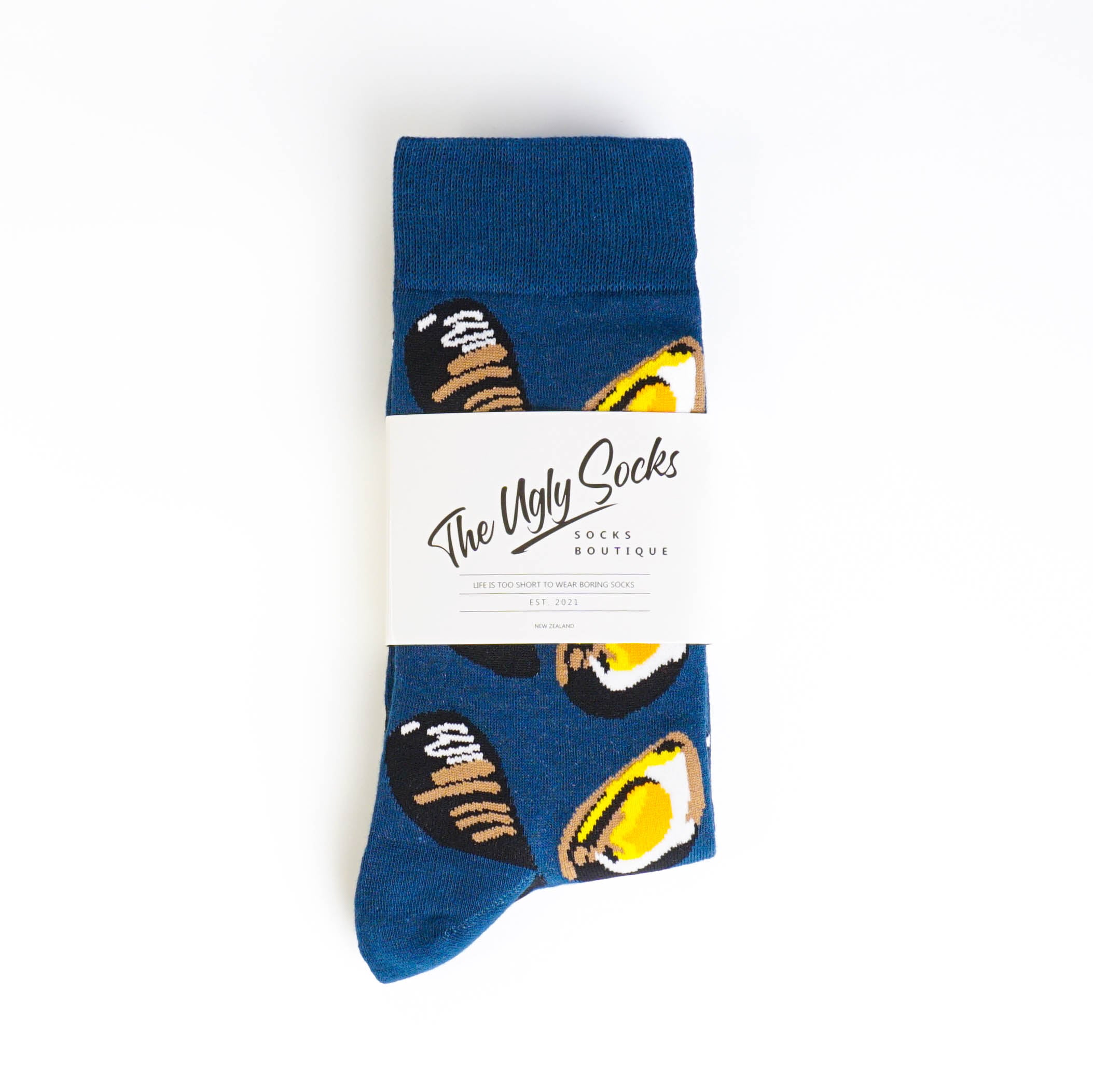 Mussel Printed Socks