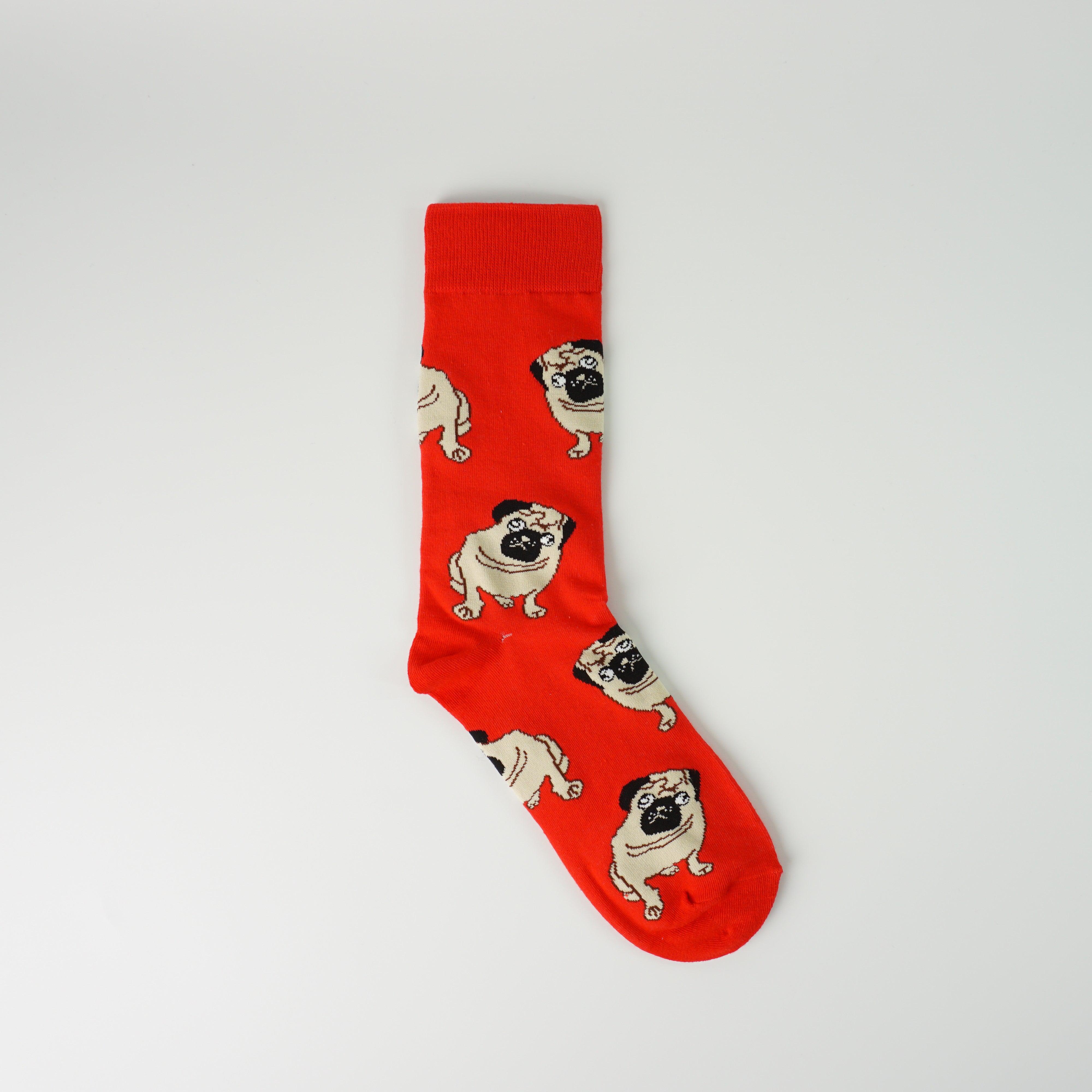 Crazy Pug Socks