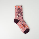 I'm infrovert Printed Socks