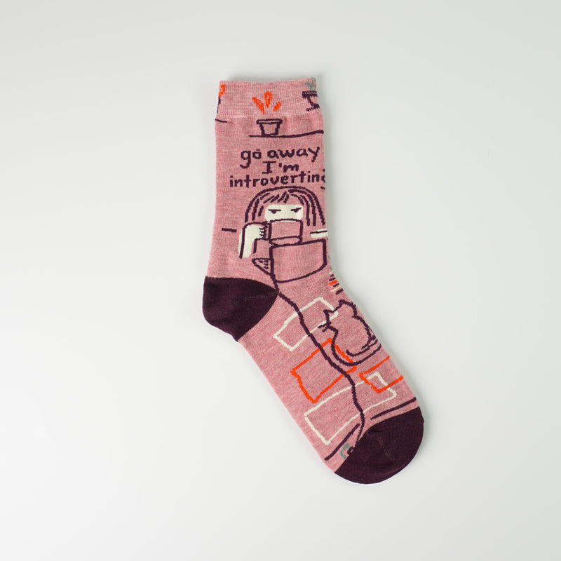 I'm infrovert Printed Socks