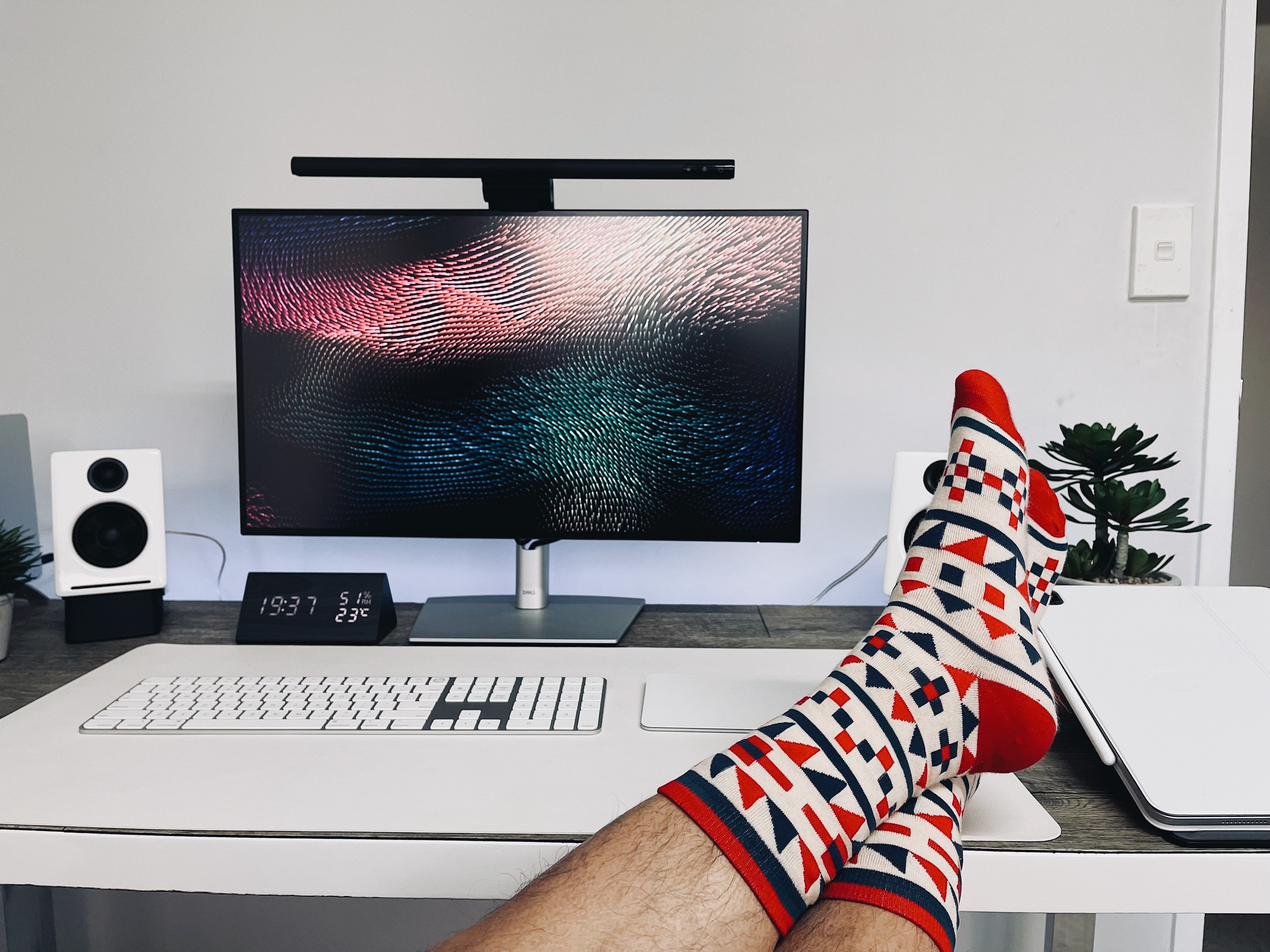cool-socks-in-office