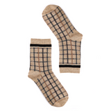 Tartan Pattern Socks