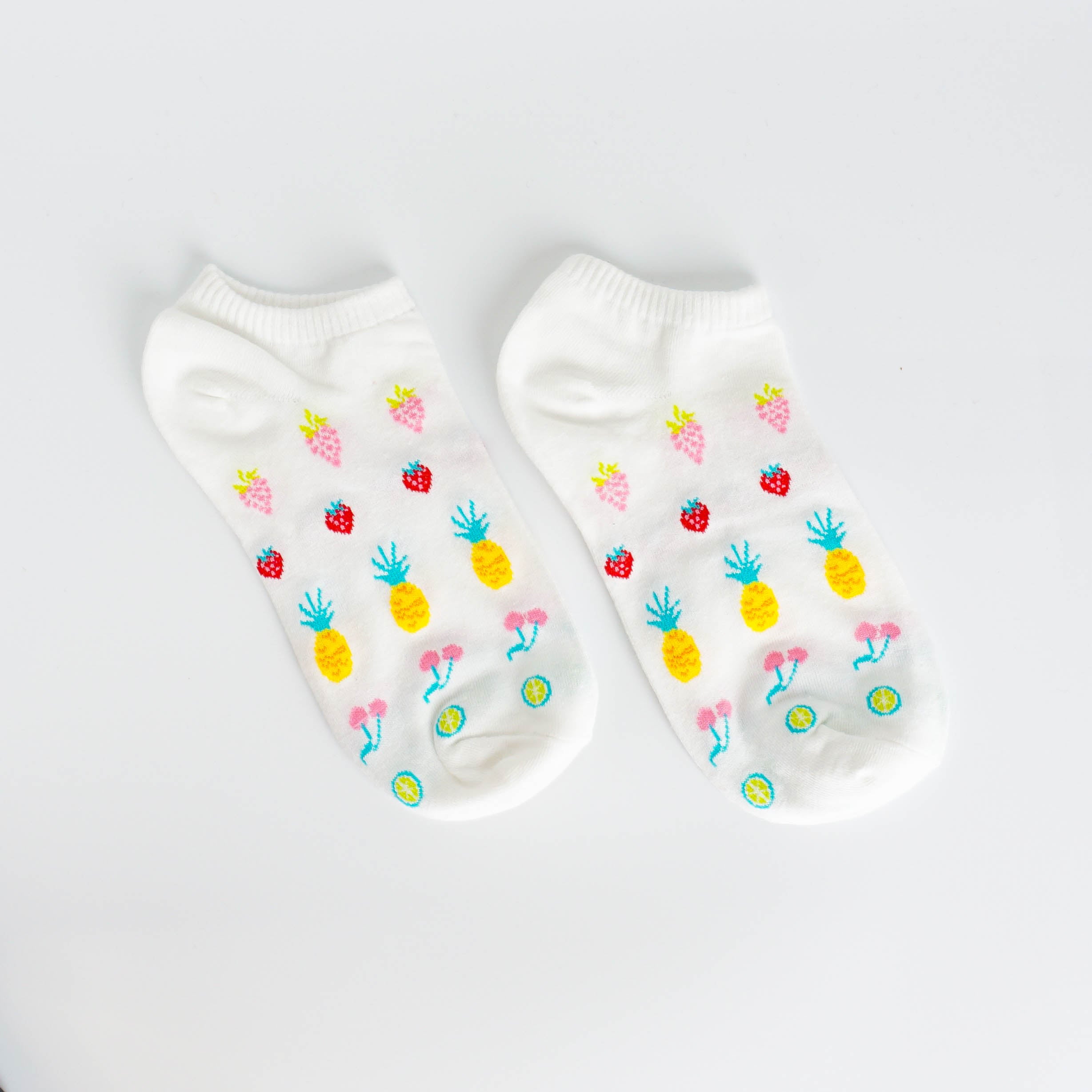 Pixel Fruit Socks