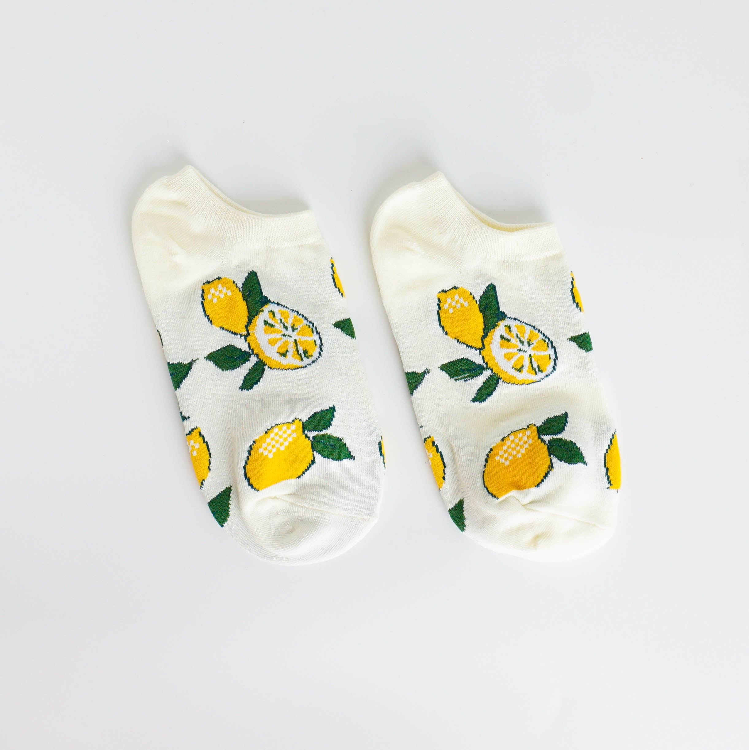 Lemon Ankle Socks
