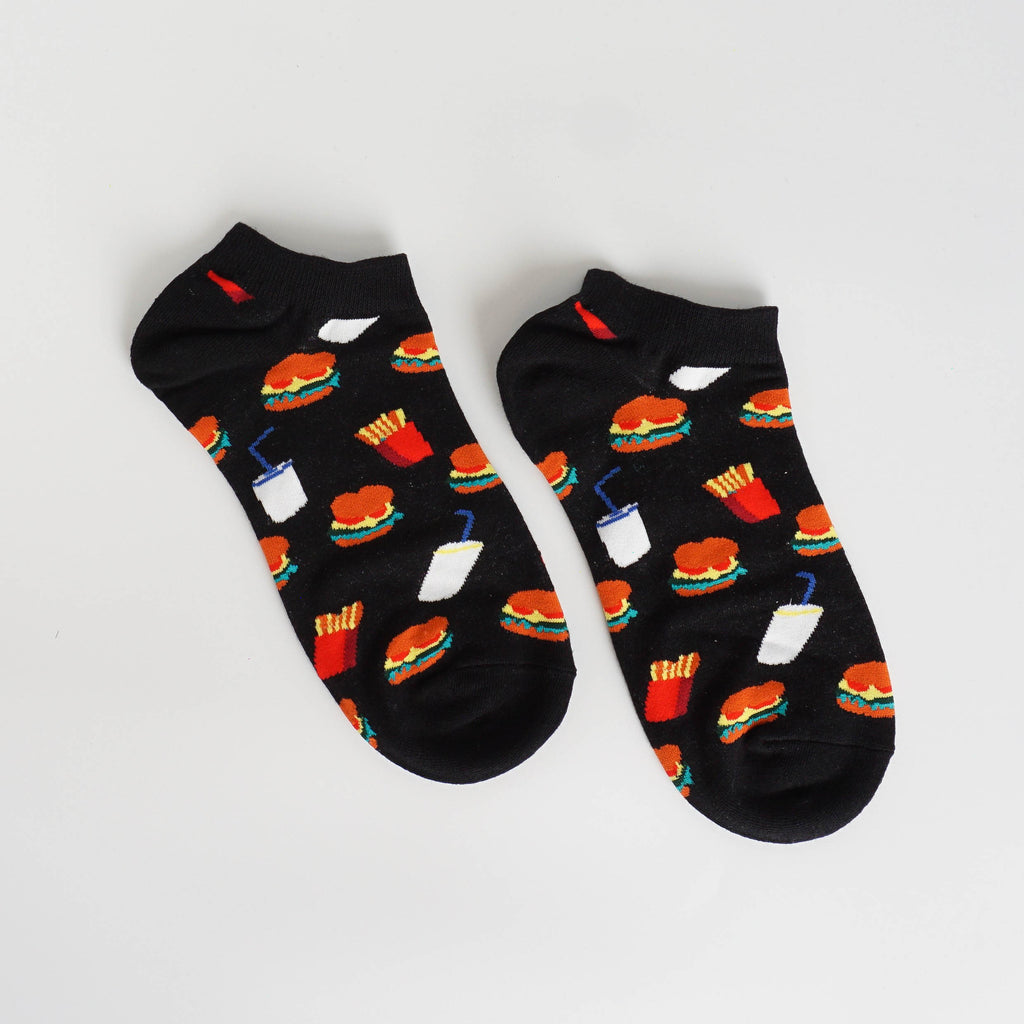 Fast Food Ankle Socks | The Ugly Socks