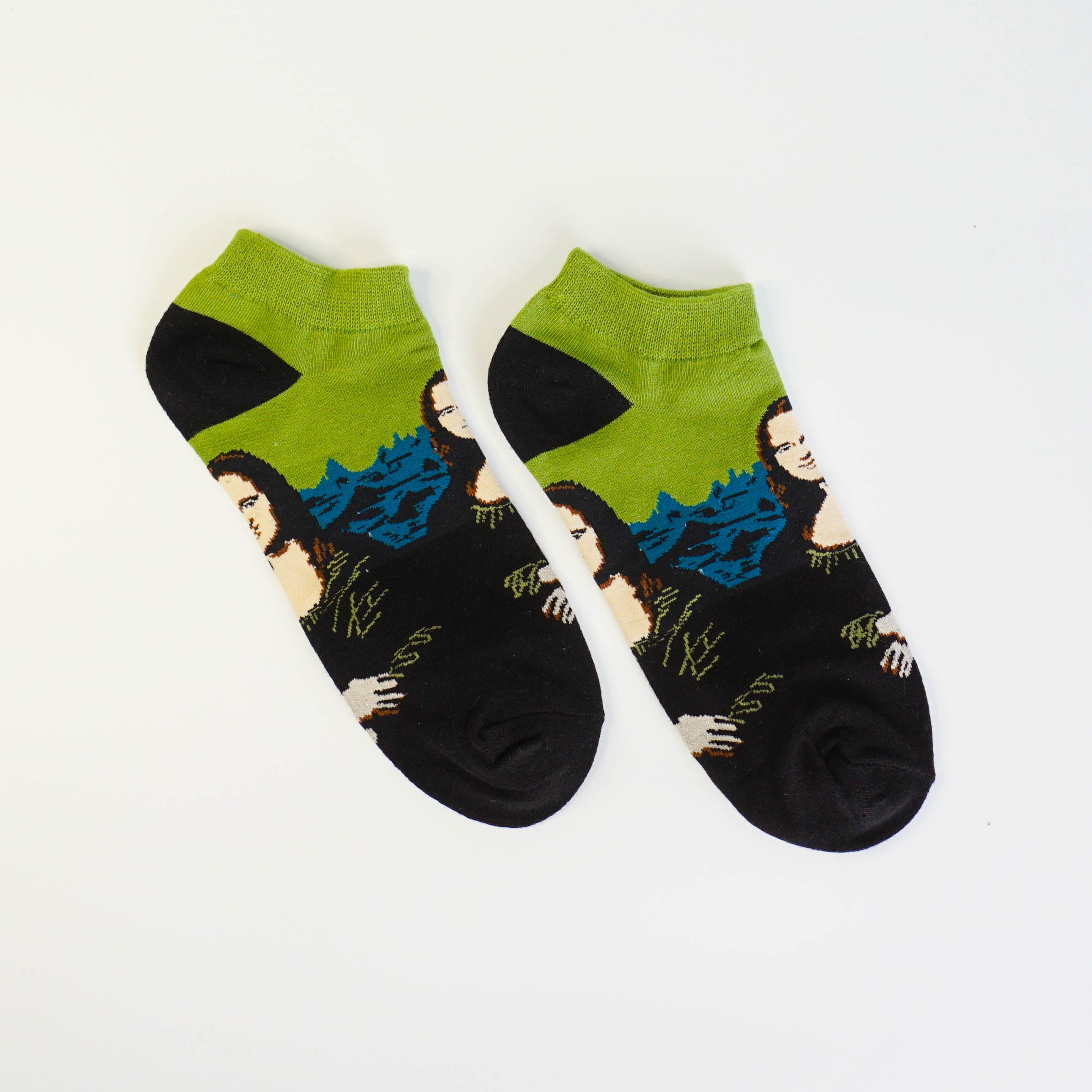 Mona Lisa Ankle Socks
