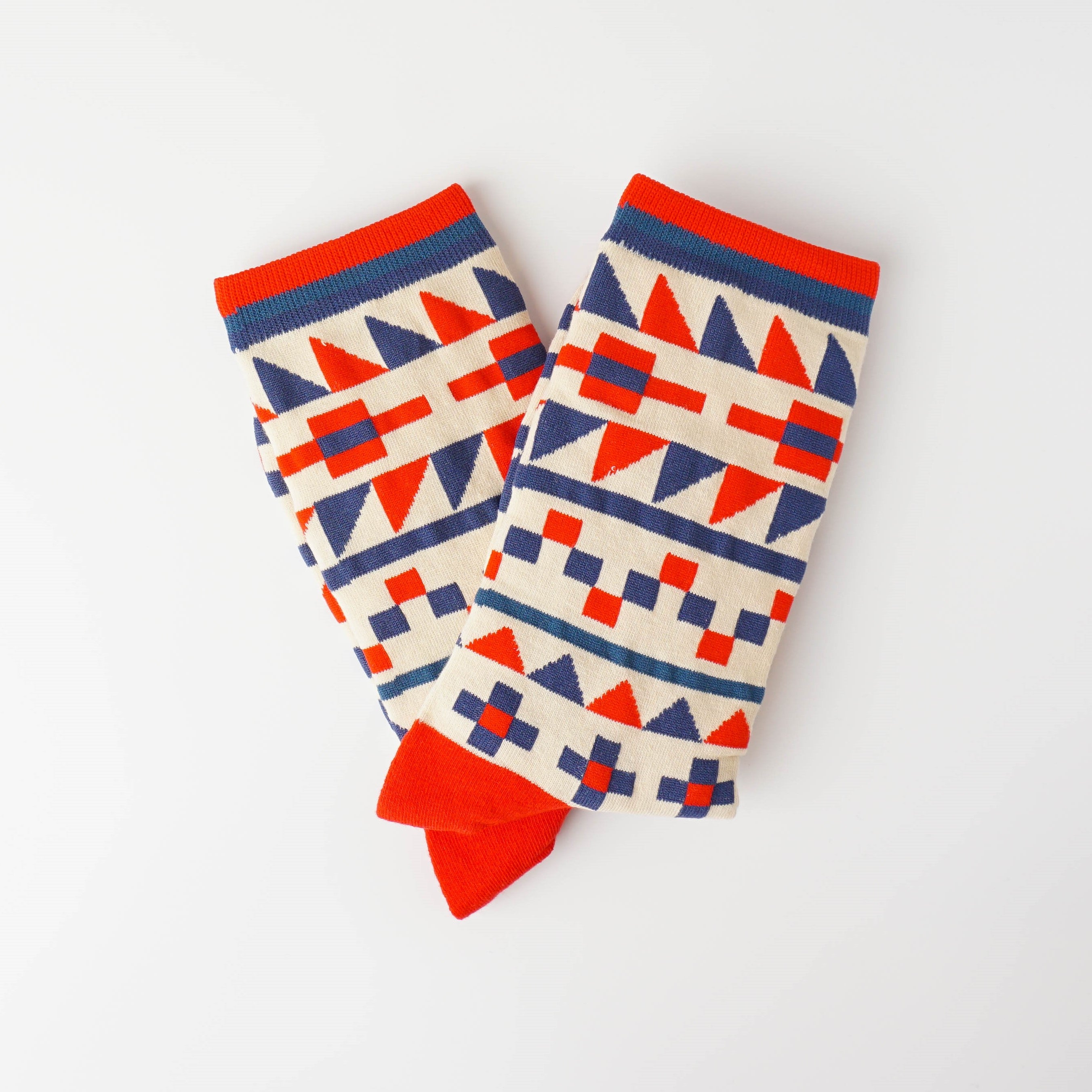 Nordic Pattern Socks