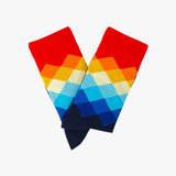 Faded Diamond Socks