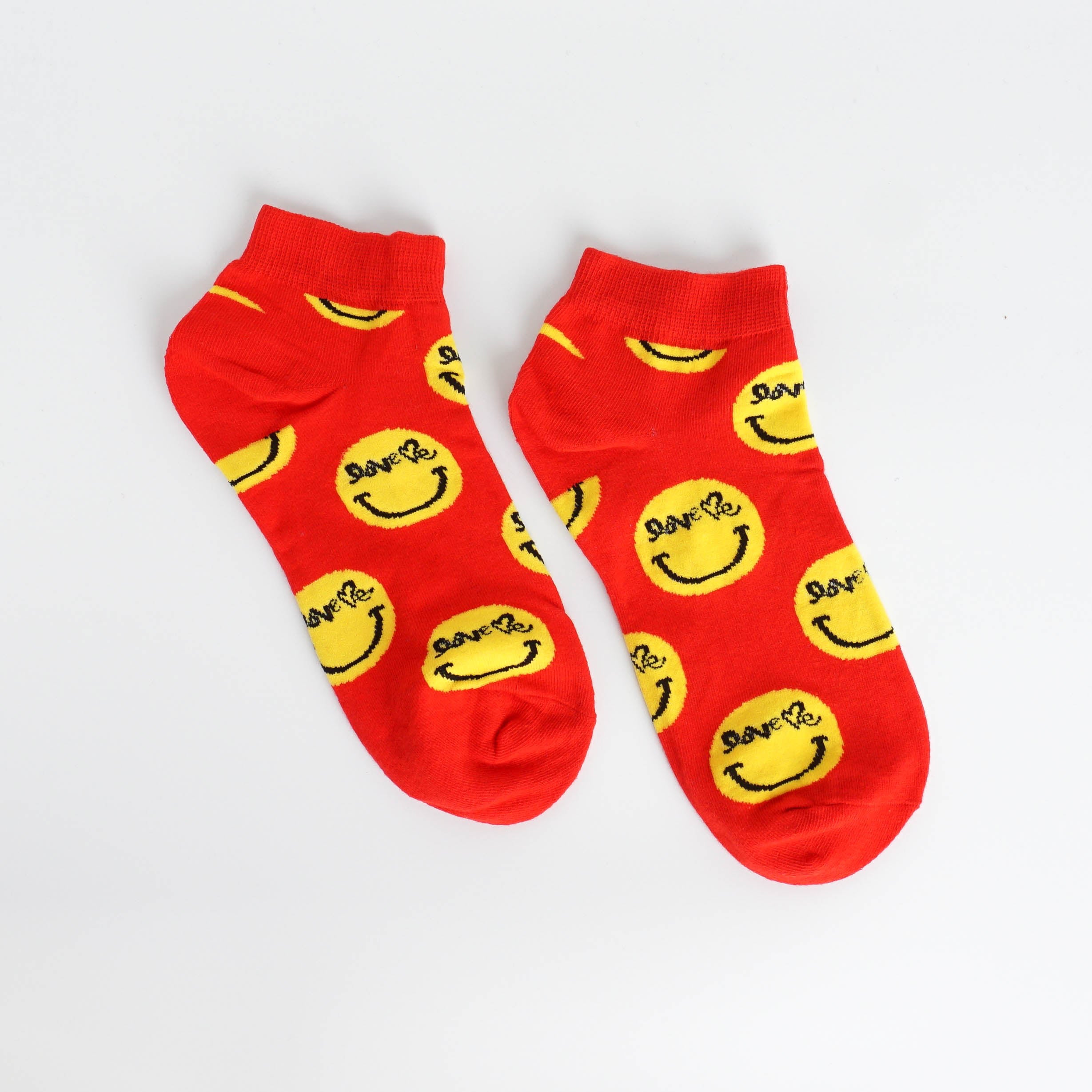 Smiley Ankle Socks