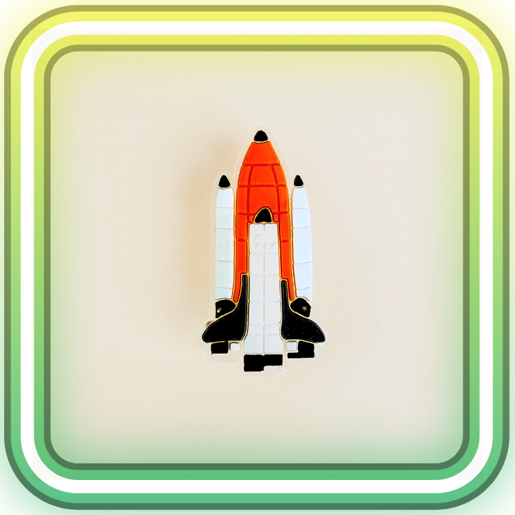 Space Shuttle Glowing Charm