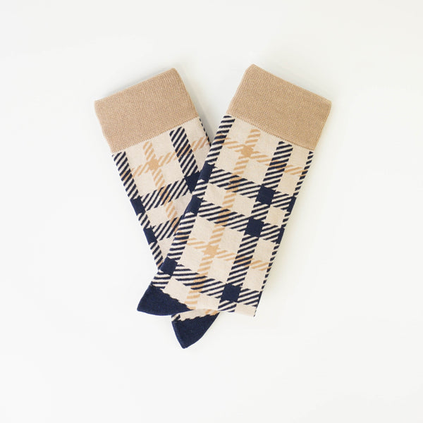 Scotland Tartan Pattern Socks